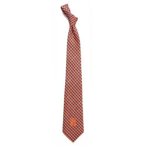 Syracuse Orange Tie Gingham