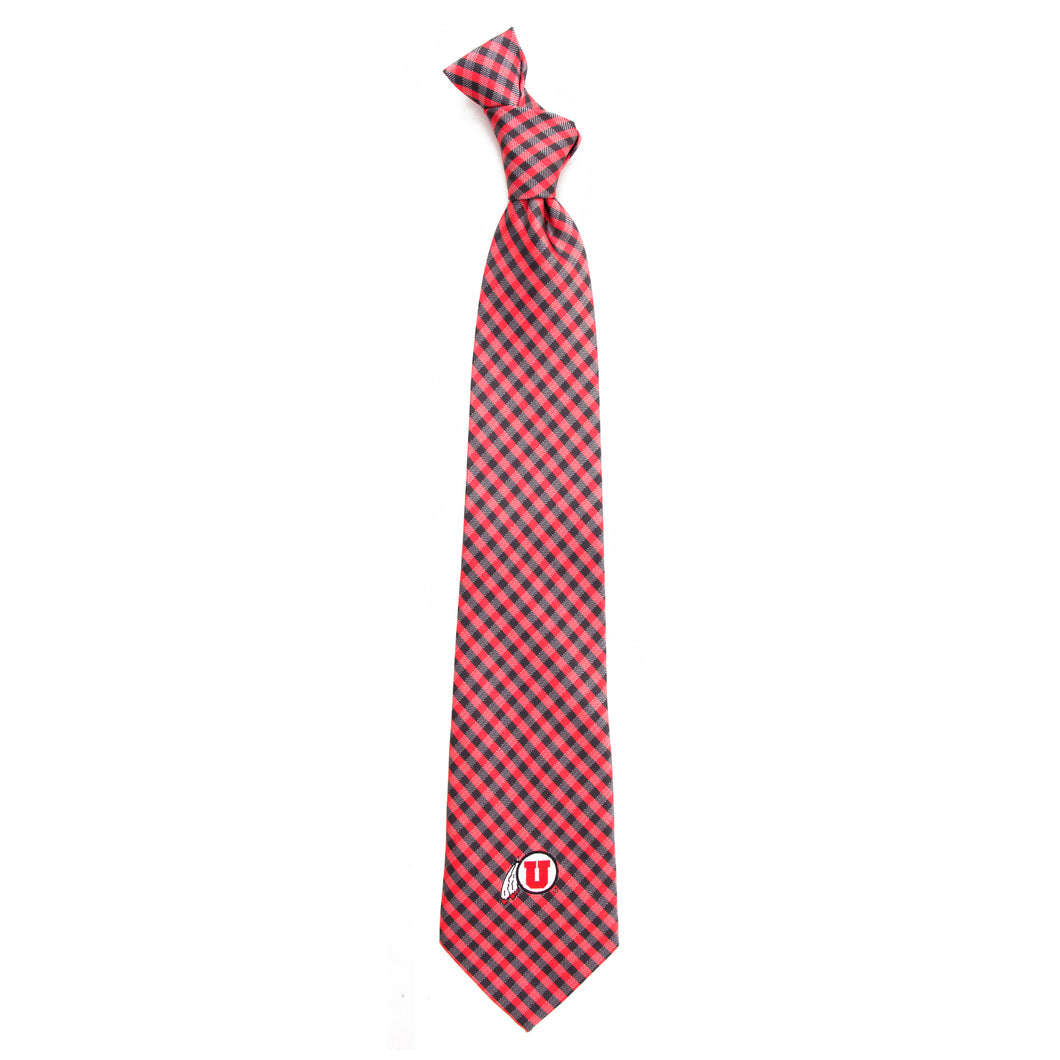 Utah Tie Gingham