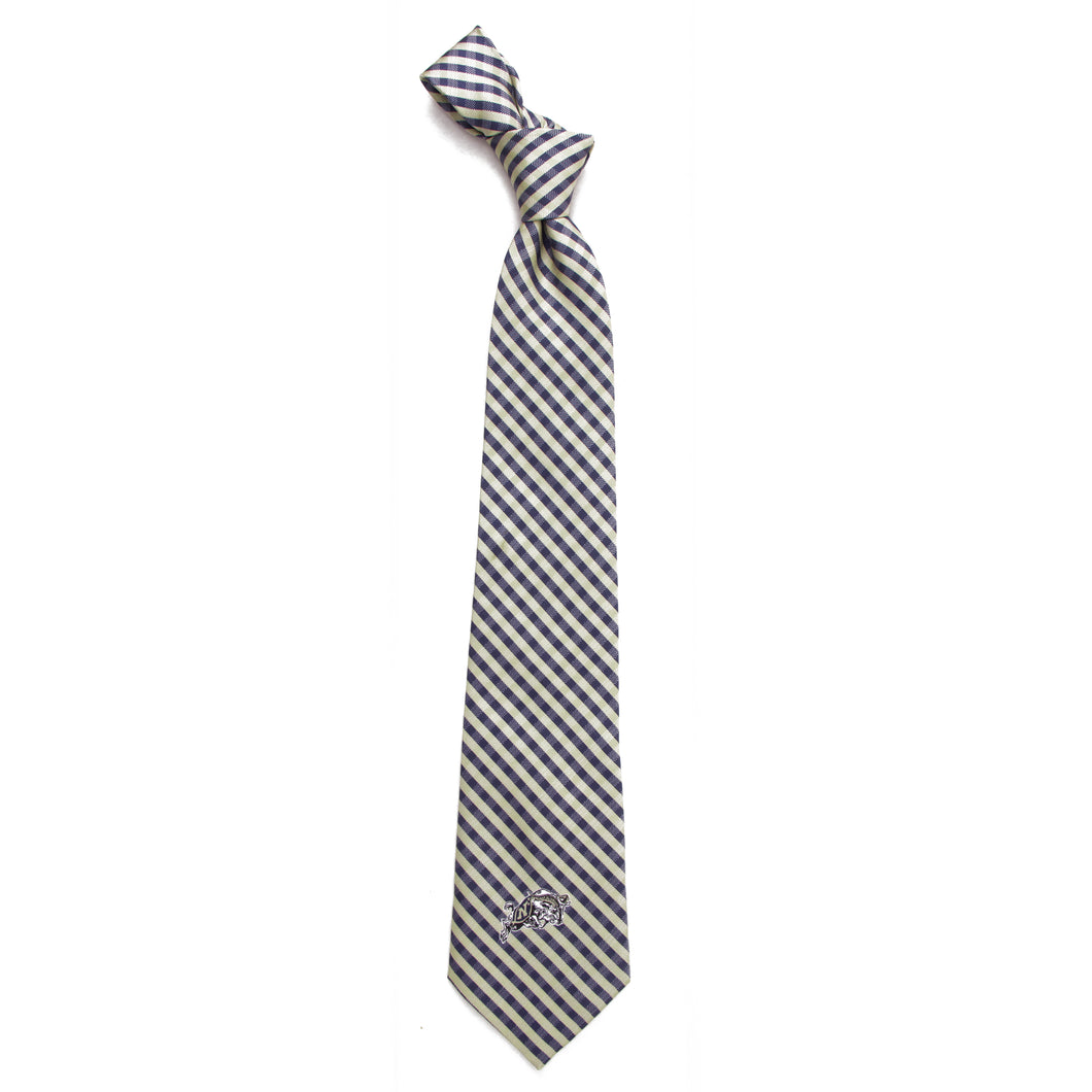 Naval Academy Midshipmen Tie Gingham