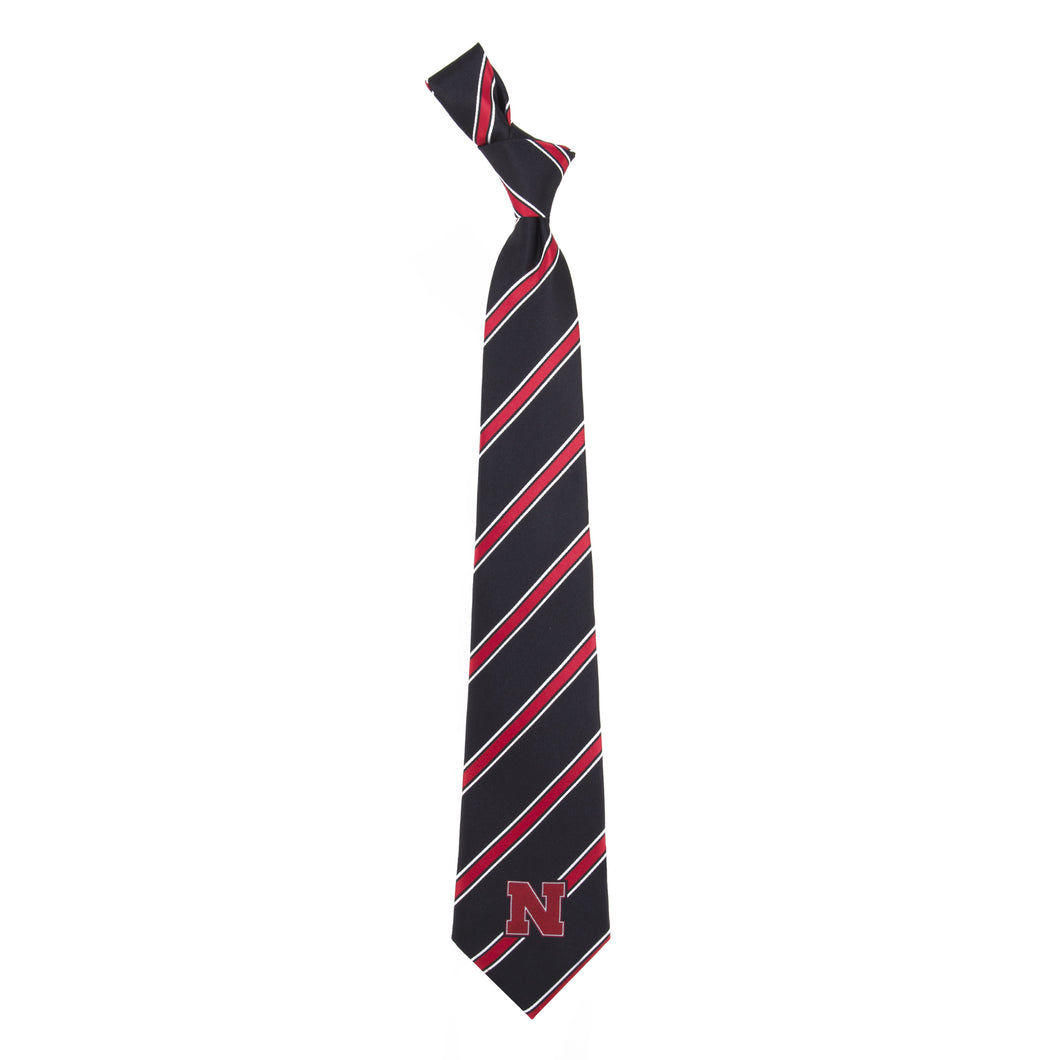 Nebraska Cornhuskers Tie Woven Poly 1