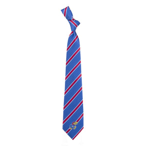 Kansas Jayhawks Tie Woven Poly 1