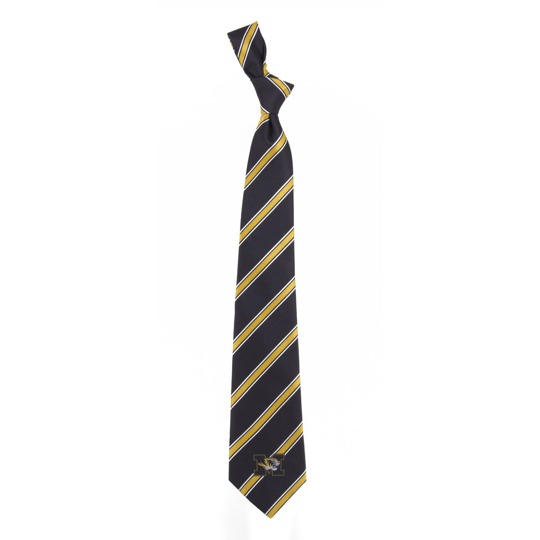 Missouri Tigers Tie Woven Poly 1