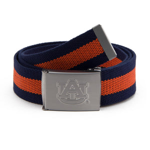 Auburn Tigers Fabric Belt