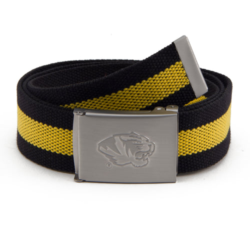 Missouri Tigers Fabric Belt