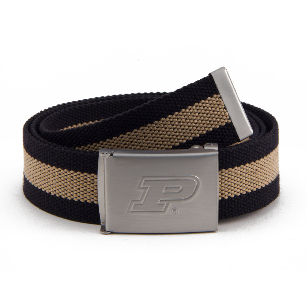 Purdue Boilmakers Fabric Belt