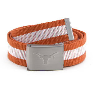 Texas Longhorns Fabric Belt