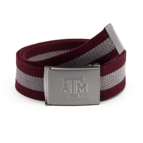 Texas A&M Fabric Belt