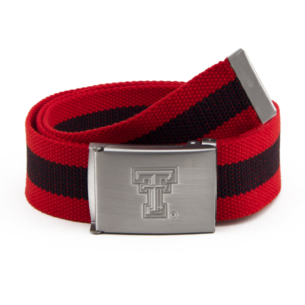 Texas Tech Fabric Belt