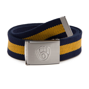 Milwaukee Brewers Fabric Belt