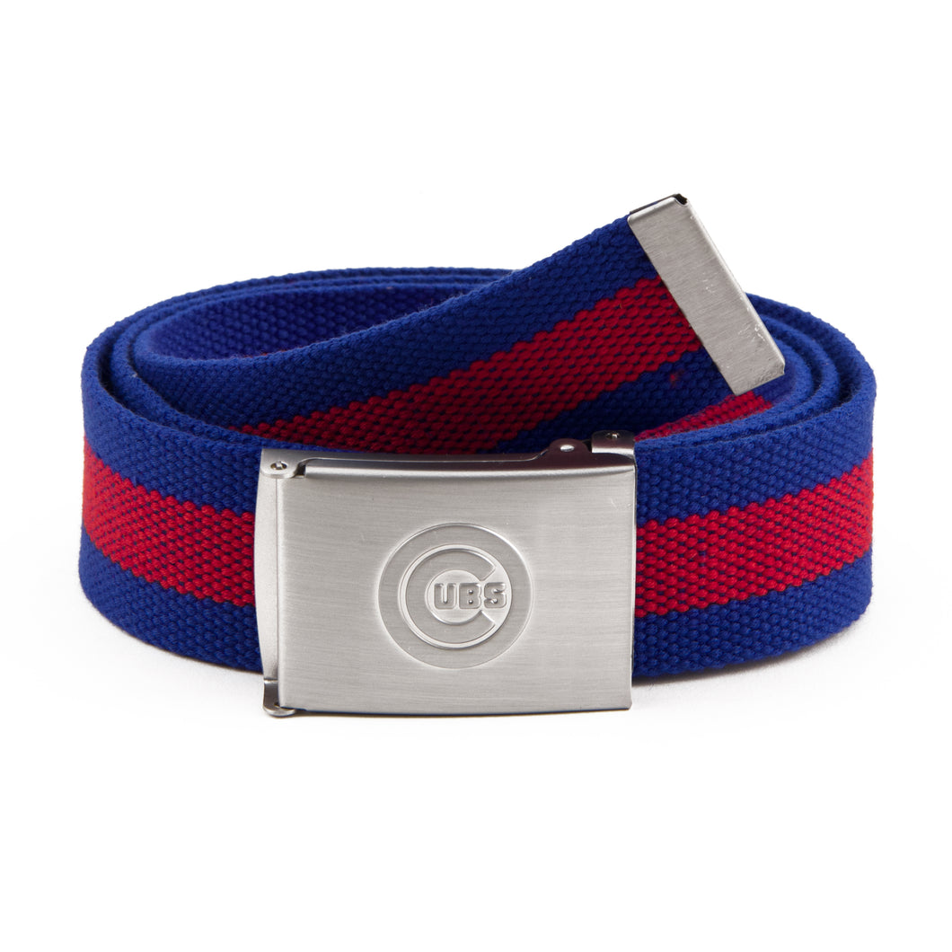 Chicago Cubs Fabric Belt