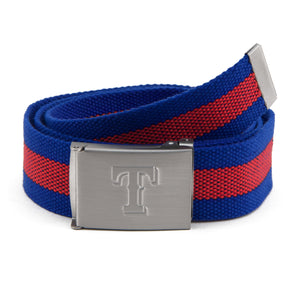 Texas Rangers Fabric Belt