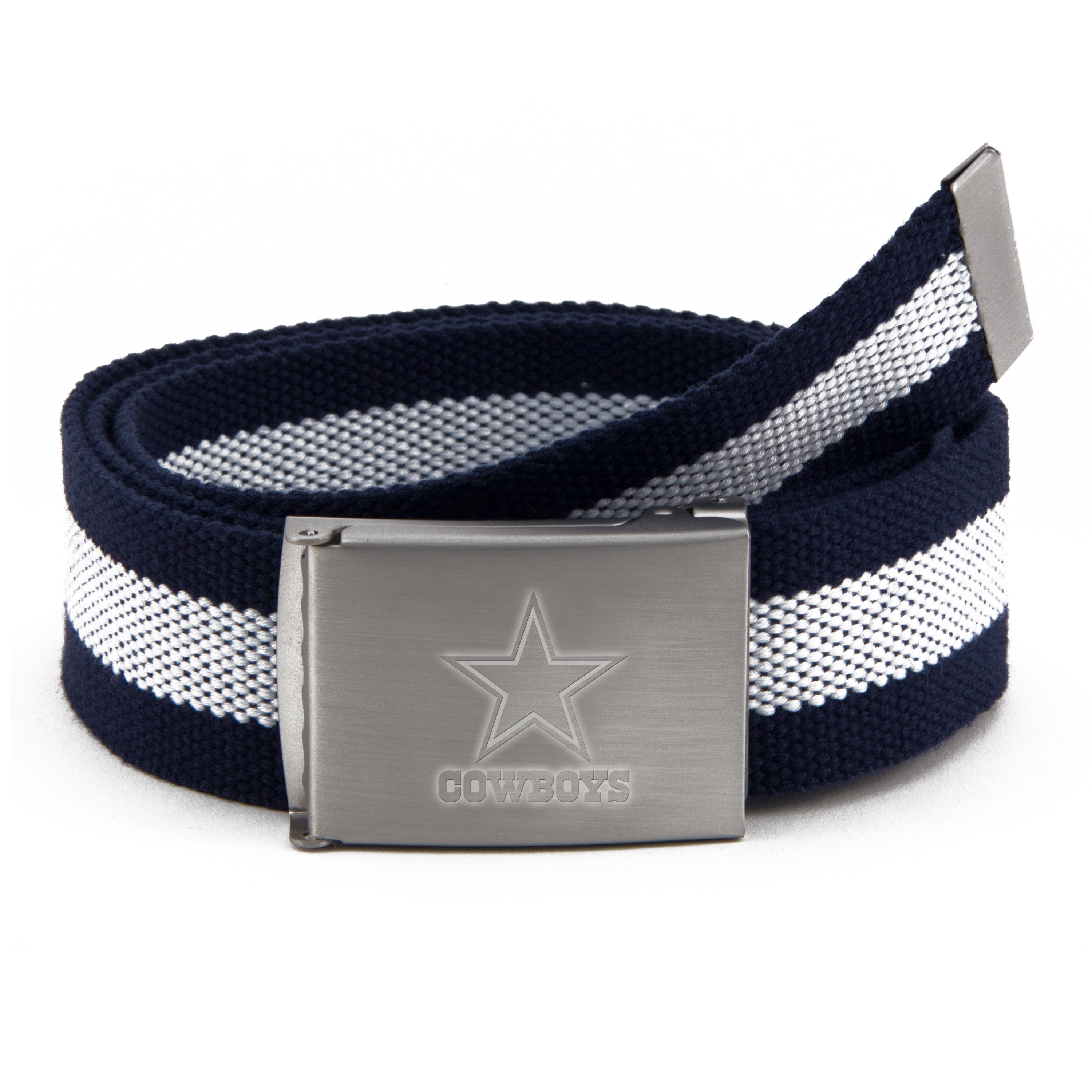 Dallas Cowboys Fabric Belt, Nylon Belt Eagles Wings Dallas Cowboys Fabric Belt, Nylon Belt Eagles Wings