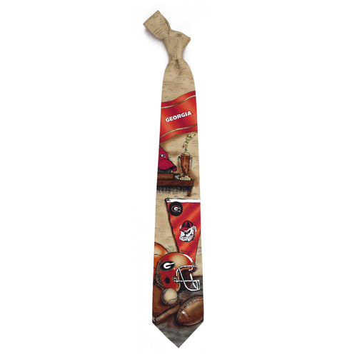 Georgia Bulldogs Tie Nostalgia