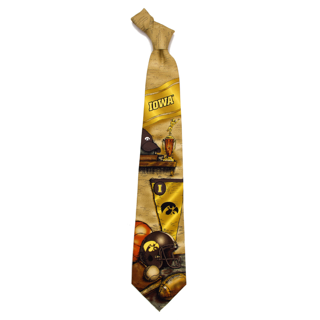 Iowa Hawkeyes Tie Nostalgia