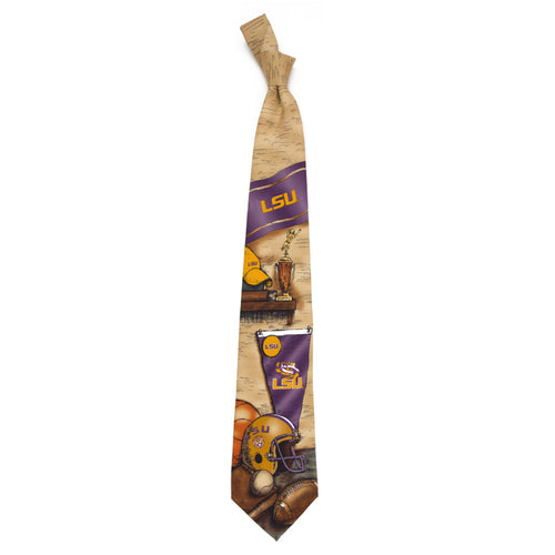 LSU Tigers Tie Nostalgia