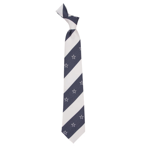 Dallas Cowboys Tie Geo Stripe