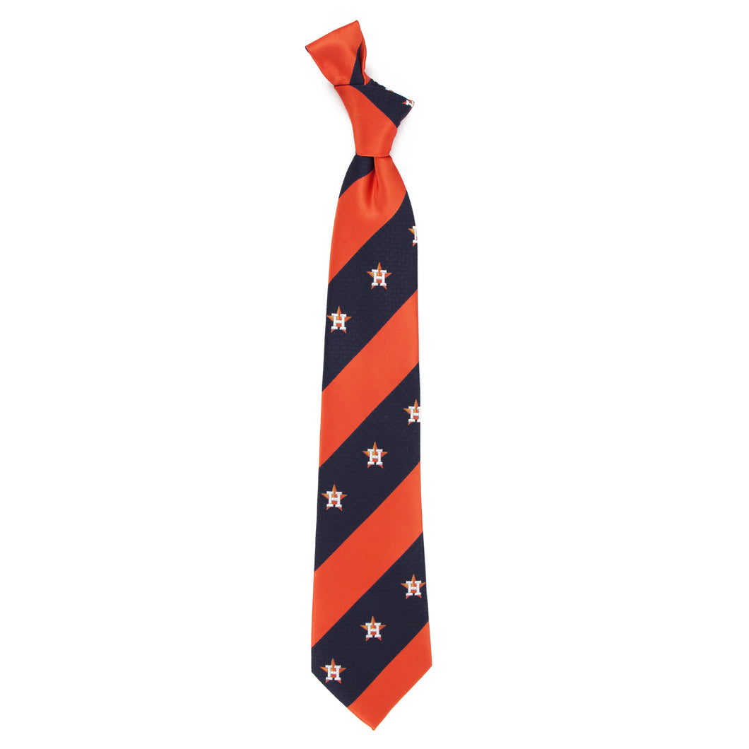 Houston Astros Tie Geo Stripe