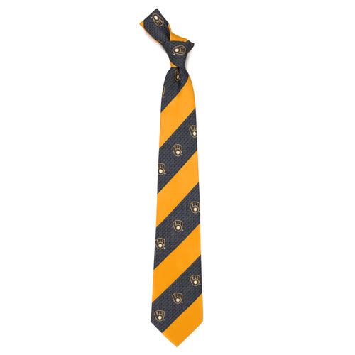 Milwaukee Brewers Tie Geo Stripe