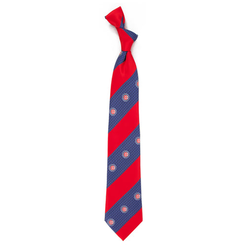 Chicago Cubs Tie Geo Stripe