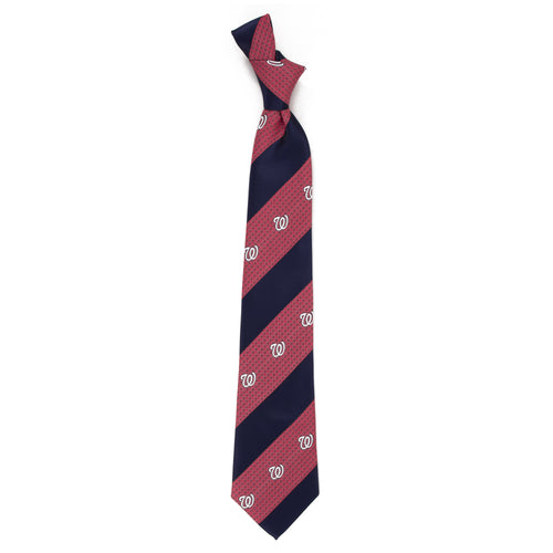 Washington Nationals Tie Geo Stripe