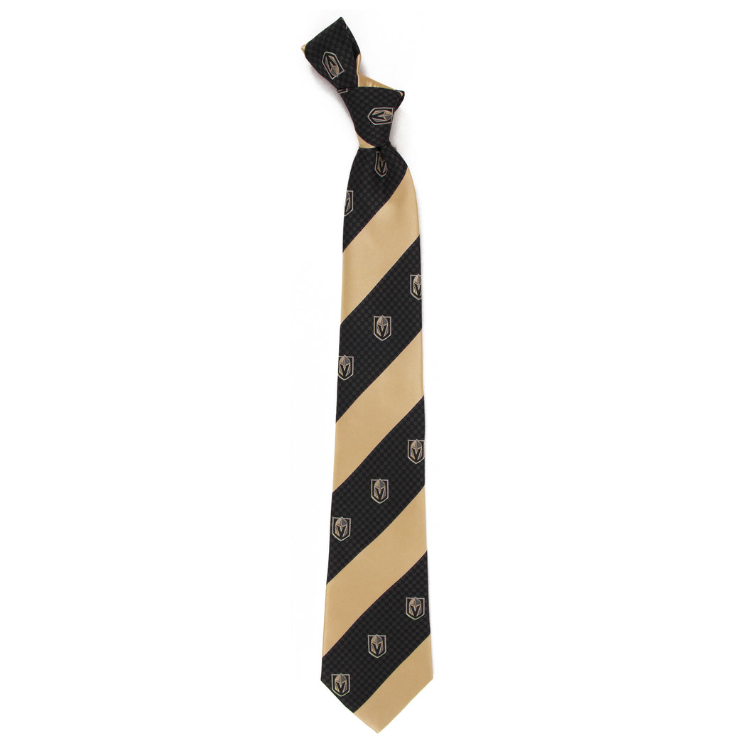 Vegas Golden Knights Tie Geo Stripe