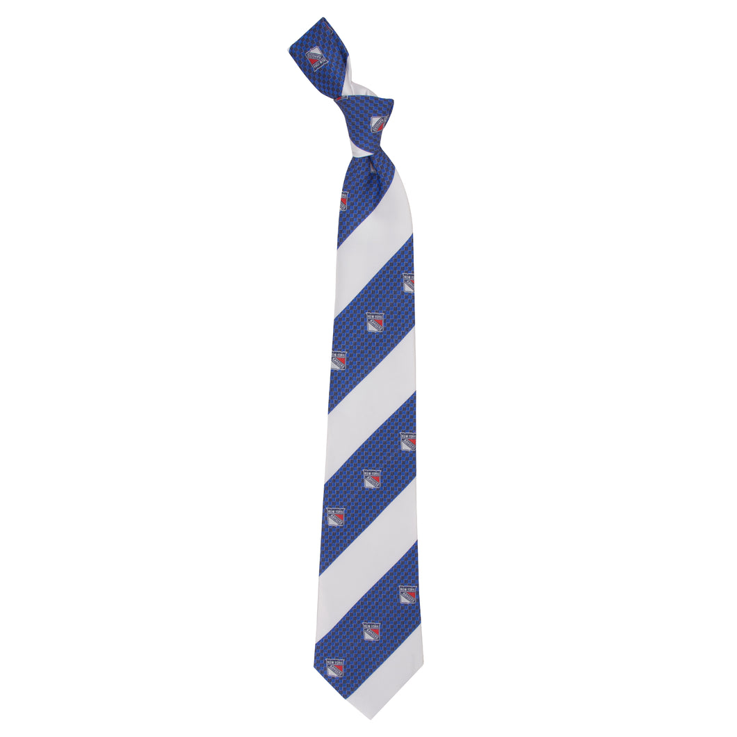 Rangers Tie Geo Stripe