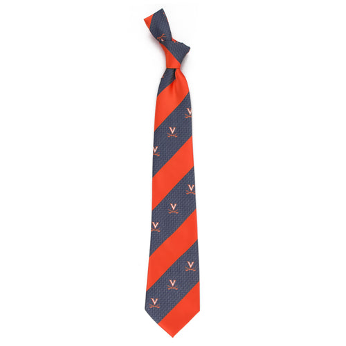 Virginia Cavaliers Tie Geo Stripe