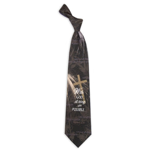 Inspirational Tie - All Things Possible