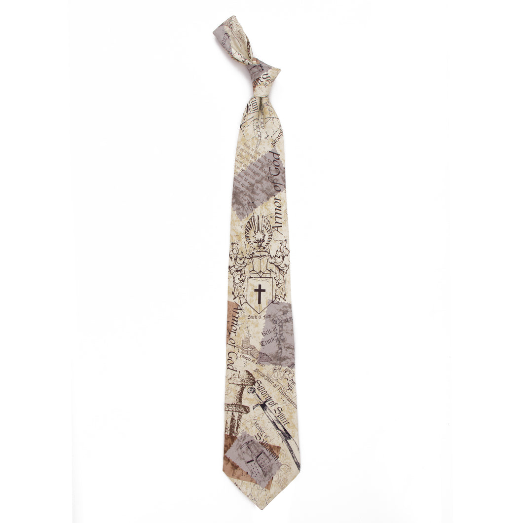 Inspirational Tie - Armor Of God