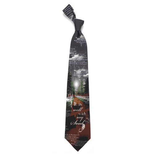 Inspirational Tie - It Is Well With My Soul