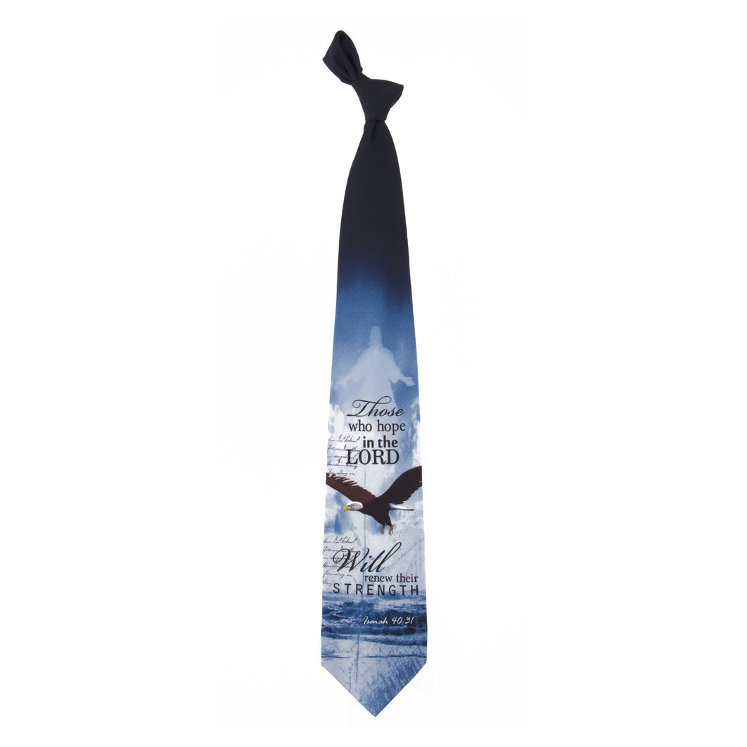 Inspirational Tie - Renew Their Strength