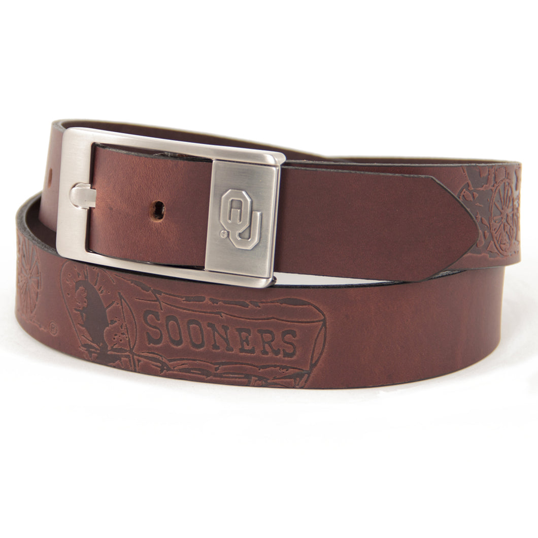 Oklahoma Sooners Belt Brandish