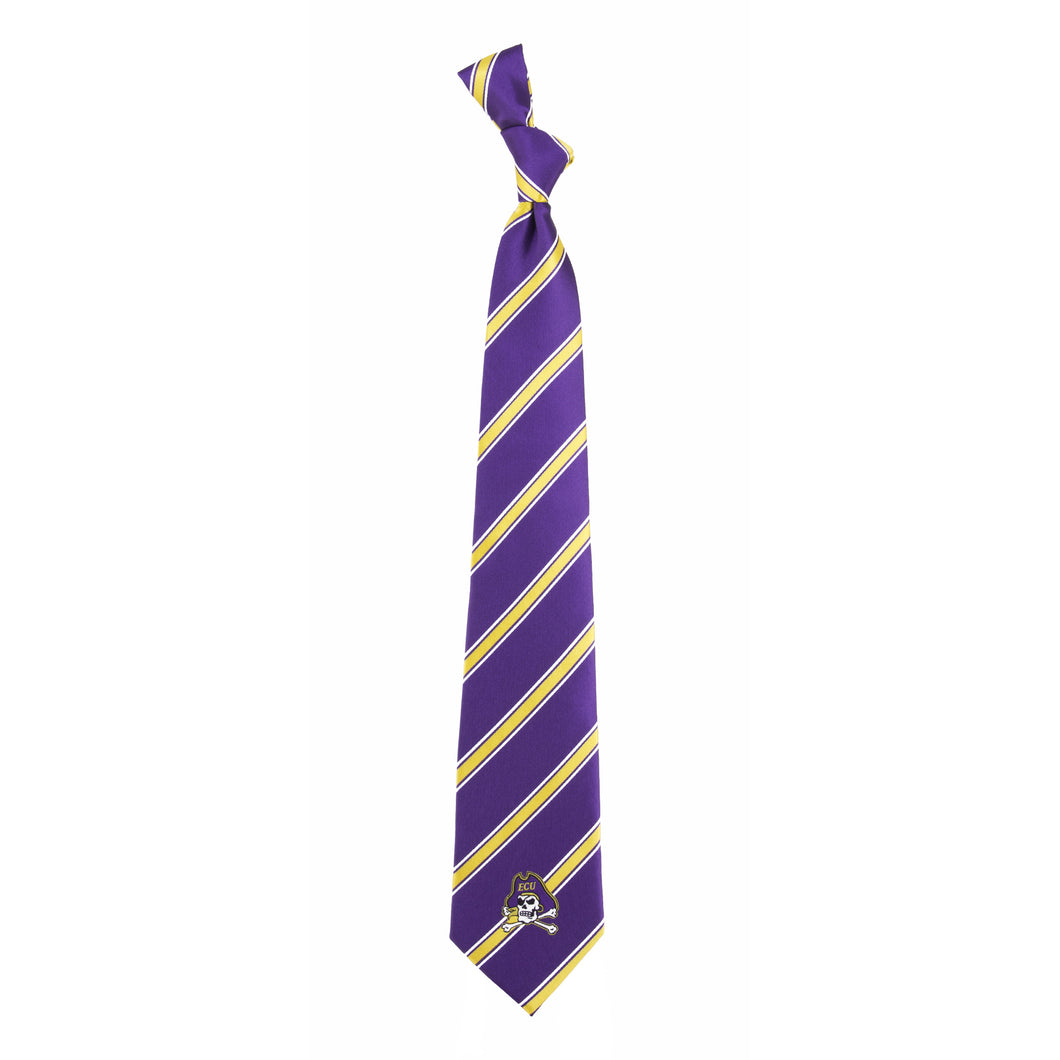 East Carolina Pirates Tie Woven Poly 1
