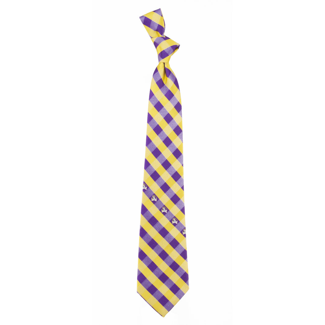 East Carolina Pirates Tie Check